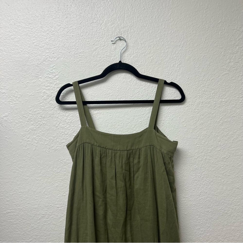 Jenni Kayne Olive Green Midi Sundress - Picture 3 of 6